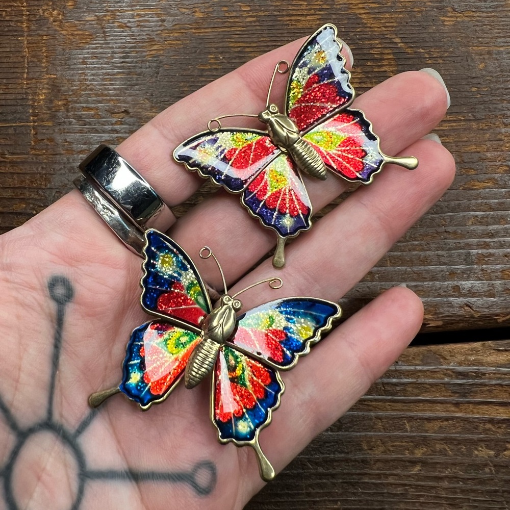 Vintage Butterfly Pins